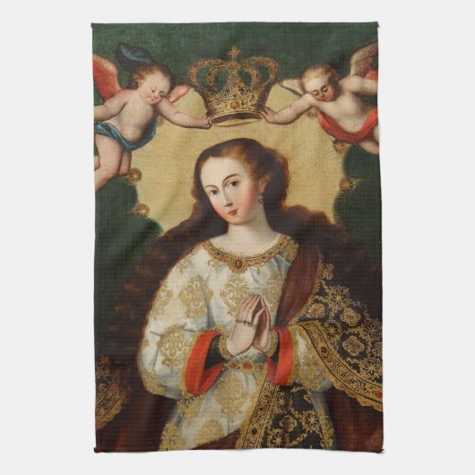 CHRISTMAS VIRGIN THEEDOEK (Verticaal)