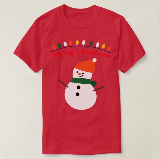 CHRISTMAS VOLGENDE DAG T-SHIRT (Design voorkant)
