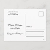 Christmas volleyball Ball Santa Hat Greeting Cards Feestdagenkaart (Achterkant)