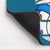 Christmas Volleyball Santa Hat Lights Srts Xmas Pa Muismat (Hoek)