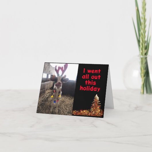 CHRISTMA'S VOOR MIJN LICHT **HUSBAND** FEESTDAGEN KAART (Voorkant)