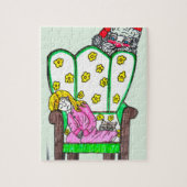 CHRISTMAS WAITING FOR SANTA LEGPUZZEL (Verticaal)