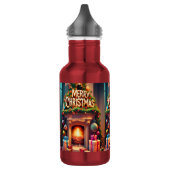 christmas Water Bottle Waterfles (Links)