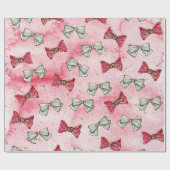 Christmas Watercolor Cadeaupapier (Vlak)