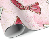 Christmas Watercolor Cadeaupapier (Rol Hoek)