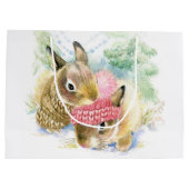 Christmas | Waterverf - WinterbosBunnies Groot Cadeauzakje