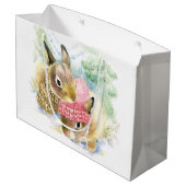 Christmas | Waterverf - WinterbosBunnies Groot Cadeauzakje