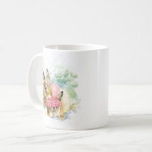 Christmas | Waterverf - WinterbosBunnies Koffiemok (Voorkant links)