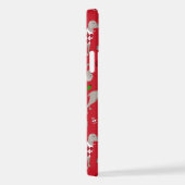 Christmas Weimaraner Dog iPhone Hoesje (Rechterkant)