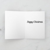 Christmas Wenskaart Baubles Bedankkaart (Binnen)