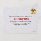 CHRISTMAS-WENSKAART BRIEFKAART (Achterkant)