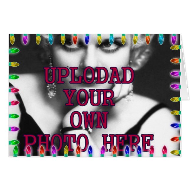  CHRISTMAS WENSKAARTEN PERSONALIZE (Voorkant Horizontaal)