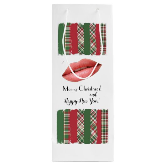 Christmas! Wijn Cadeautas (Achterkant)