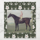 Christmas wijn etiket (Enkel label)