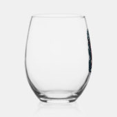 Christmas  wijnglas zonder voet (Rechts)