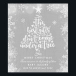 Christmas Wine label Zwangerschap onthullen Family Wijn Etiket<br><div class="desc">Kerst Wijn label Zwangerschap Reveal. Alle design zijn © PIXEL PERFECTION PARTY LTD</div>