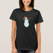 Christmas Winter Christmas Dab Xmas Dabbing Snowma T-shirt (Voorkant)