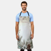 Christmas Winter Holiday Apron Schort (Gedragen)
