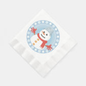 CHRISTMAS WINTER SNOWMAN SERVET (Hoek)