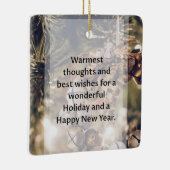 Christmas Wish Keramisch Ornament (Rechts)