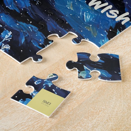 Christmas Wish puzzle Legpuzzel (Zijkant)