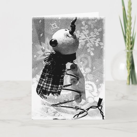 CHRISTMAS WISH U ONDER MISTLETOON MET MIJ FEESTDAGEN KAART (Voorkant)