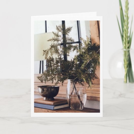 CHRISTMAS WISHEERT HOMES STIJL KAART (Voorkant)