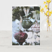 ***CHRISTMAS WISHEERT** VOOR ÉÉN EN ALLEMAAL! KAART (Gele Bloem)