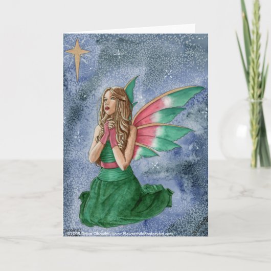 Christmas Wishes by Dawn Obrecht Feestdagen Kaart (Voorkant)