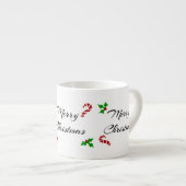 Christmas Wishes Espresso Mug Kop (Voorkant rechts)