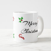 Christmas Wishes Jumbo Mug Grote Koffiekop (Voorkant rechts)