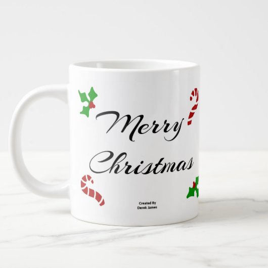 Christmas Wishes Jumbo Mug Grote Koffiekop (Links)