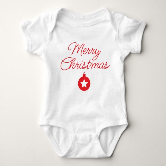 Christmas wishes  romper (Voorkant)