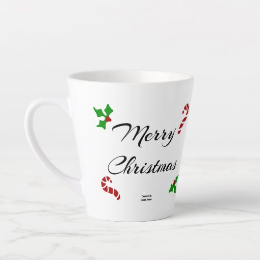 Christmas Wishes Small Latte Mug Mok (Links)