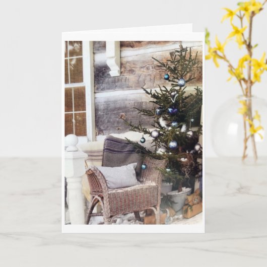 CHRISTMAS WISSEN VOOR GEZINS, VRIENDEN EN APPINESS KAART (Gele Bloem)