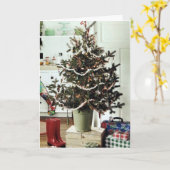 CHRISTMAS WISSEN VOOR GEZINS, VRIENDEN EN APPINESS KAART (Gele Bloem)