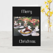 CHRISTMAS WISSEN VOOR GEZINS, VRIENDEN EN APPINESS KAART (Gele Bloem)