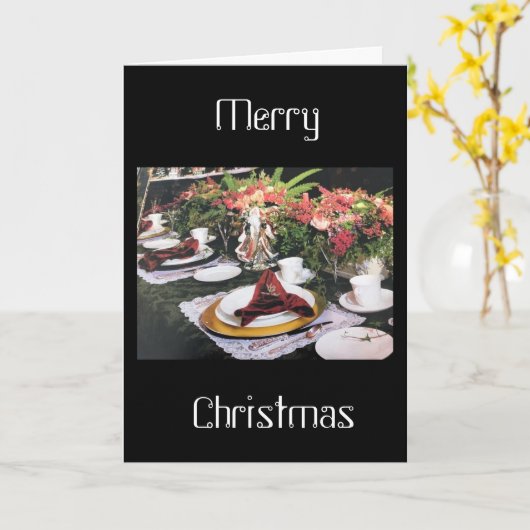 CHRISTMAS WISSEN VOOR GEZINS, VRIENDEN EN APPINESS KAART (Gele Bloem)