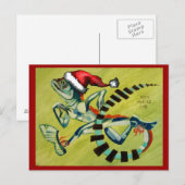 Christmas with Basilisk Feestdagenkaart (Voorkant / Achterkant)