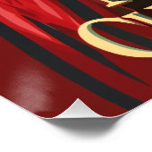 Christmas with Basset Hound Perfect Poster (Hoek)