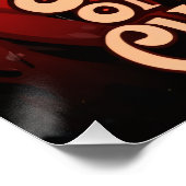 Christmas with German Shepherd Perfect Poster (Hoek)