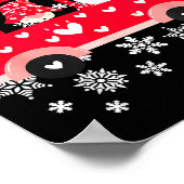 Christmas With My Gnomies ,funny Christmas Pajamas Poster (Hoek)