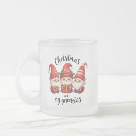 Christmas with My Gnomies Matglas Koffiemok