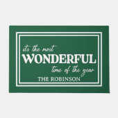 Christmas Wonderful time of the year Deurmat (Voorkant)