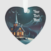 Christmas Wonderland Christmas Ornament (voorkant)