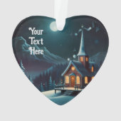 Christmas Wonderland Christmas Ornament (achterkant)