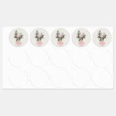 Christmas Woodland Minimalistische eenvoudige vaka Labels (Vel)