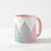 Christmas Woodlands Coffee Mug Mok (Voorkant rechts)