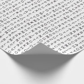 Christmas Word Search Wrapping Paper Cadeaupapier (Hoek)