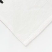 Christmas Work Deck The Halls Not Your Co-worker Fleece Deken (Hoek)